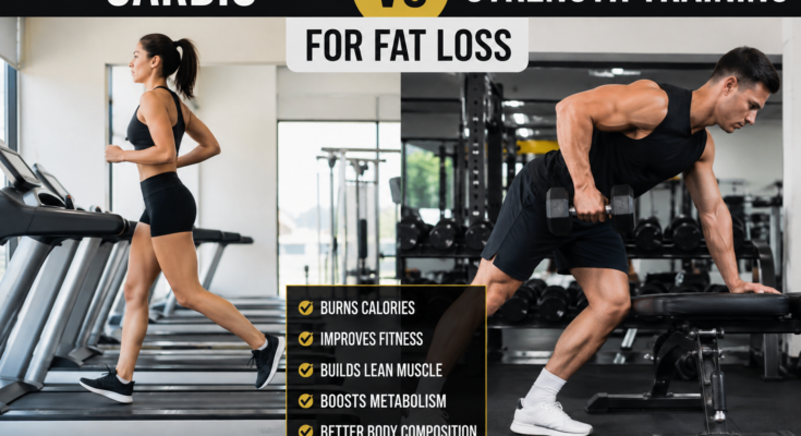 Cardio vs Strength Training for Fat Loss: Which One Works Better?