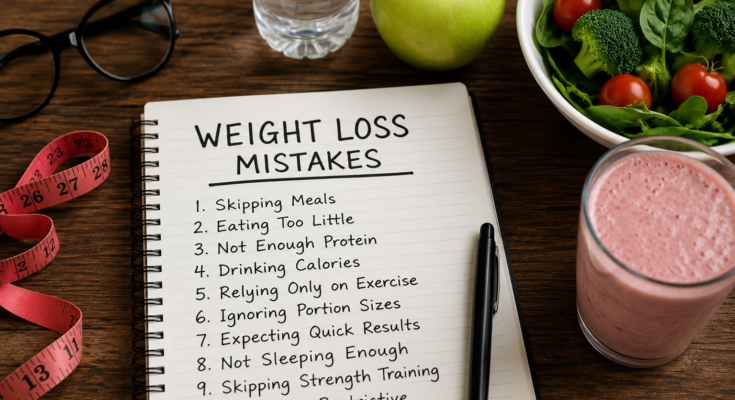 Common Weight Loss Mistakes to Avoid