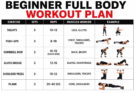 Beginner Full Body Workout Plan for Building Strength and Fitness