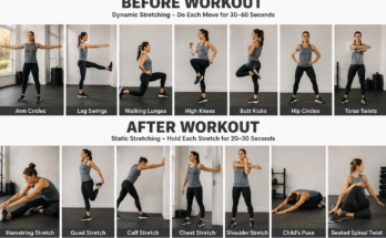 Best Stretching Exercises Before and After Workouts